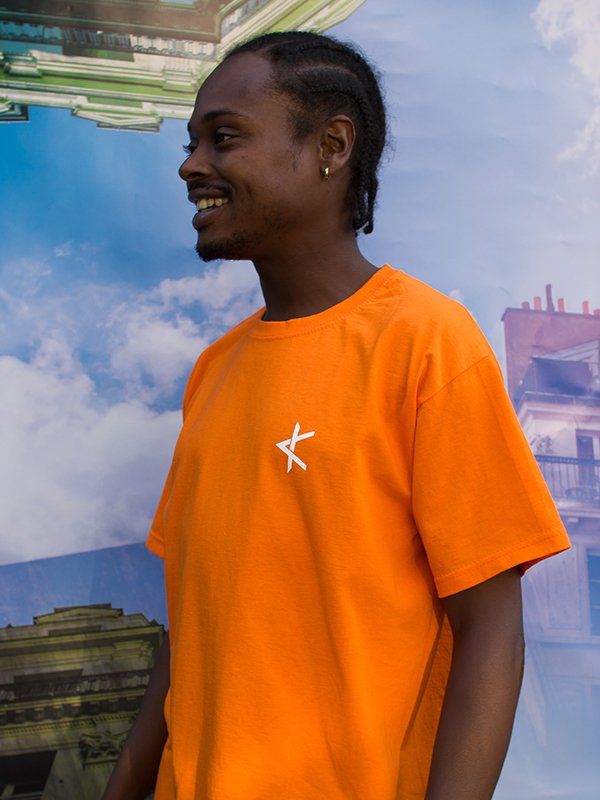 T-shirt Totem - Orange-2