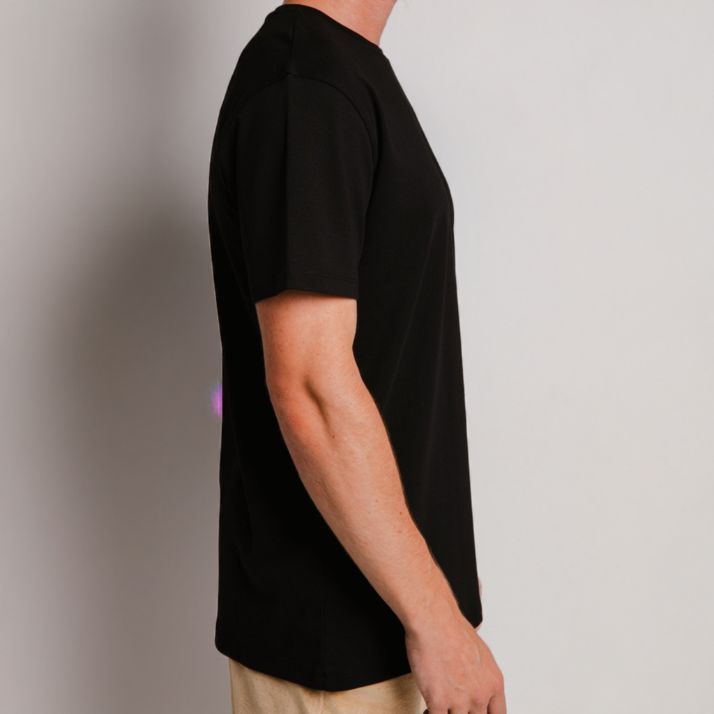 Premium Heavyweight Cotton T-Shirt - Black