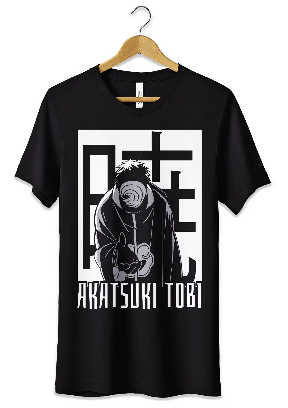 T-Shirt Maglietta Tobi Obito Uchiha Naruto Anime-0
